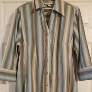 Dressbarn 3/4 length sleeve blouse